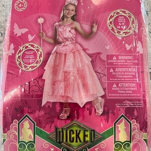 Authentic Girl’s Glinda Costume NWT